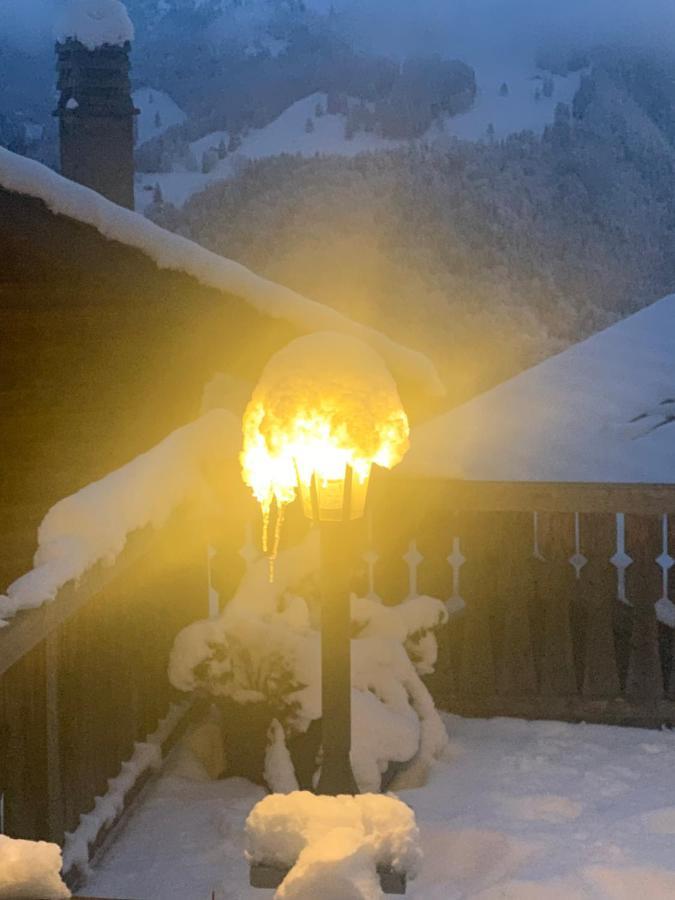 Chalet Rayon De Soleil Gryon Villars Luaran gambar