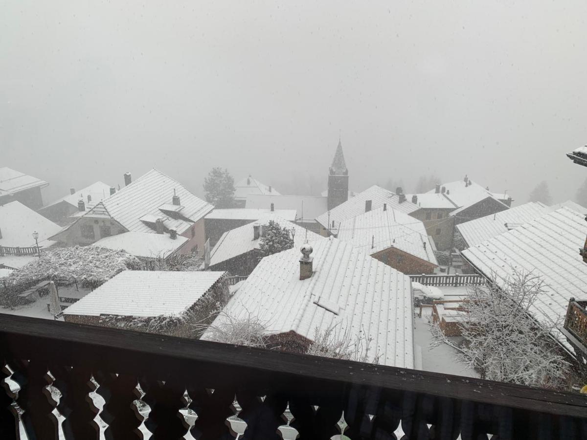 Chalet Rayon De Soleil Gryon Villars Luaran gambar
