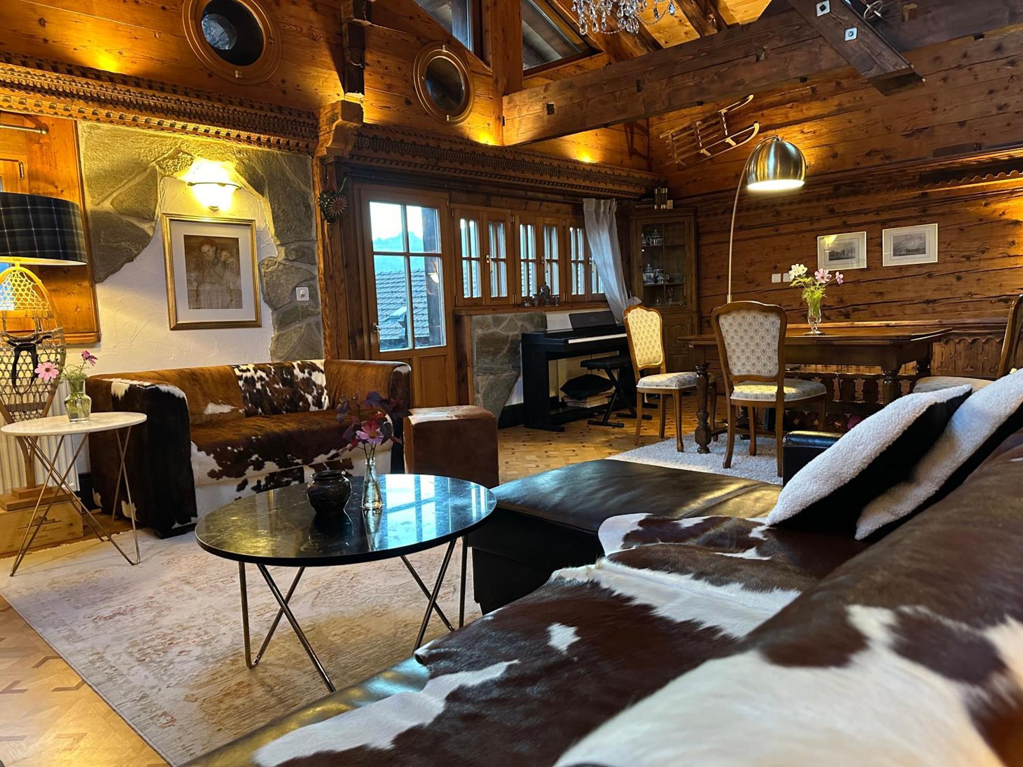 Chalet Rayon De Soleil Gryon Villars Bilik gambar