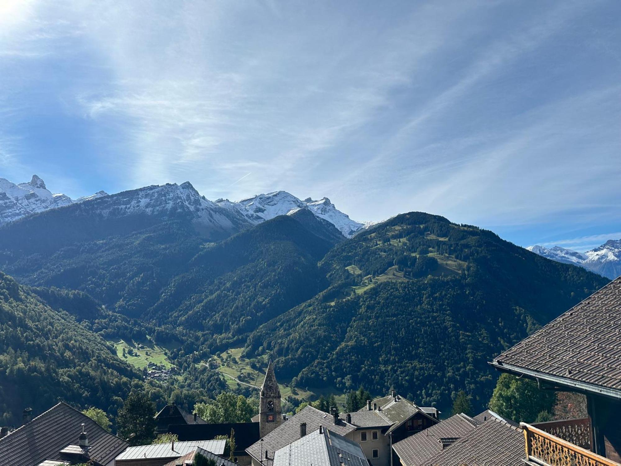 Chalet Rayon De Soleil Gryon Villars Luaran gambar