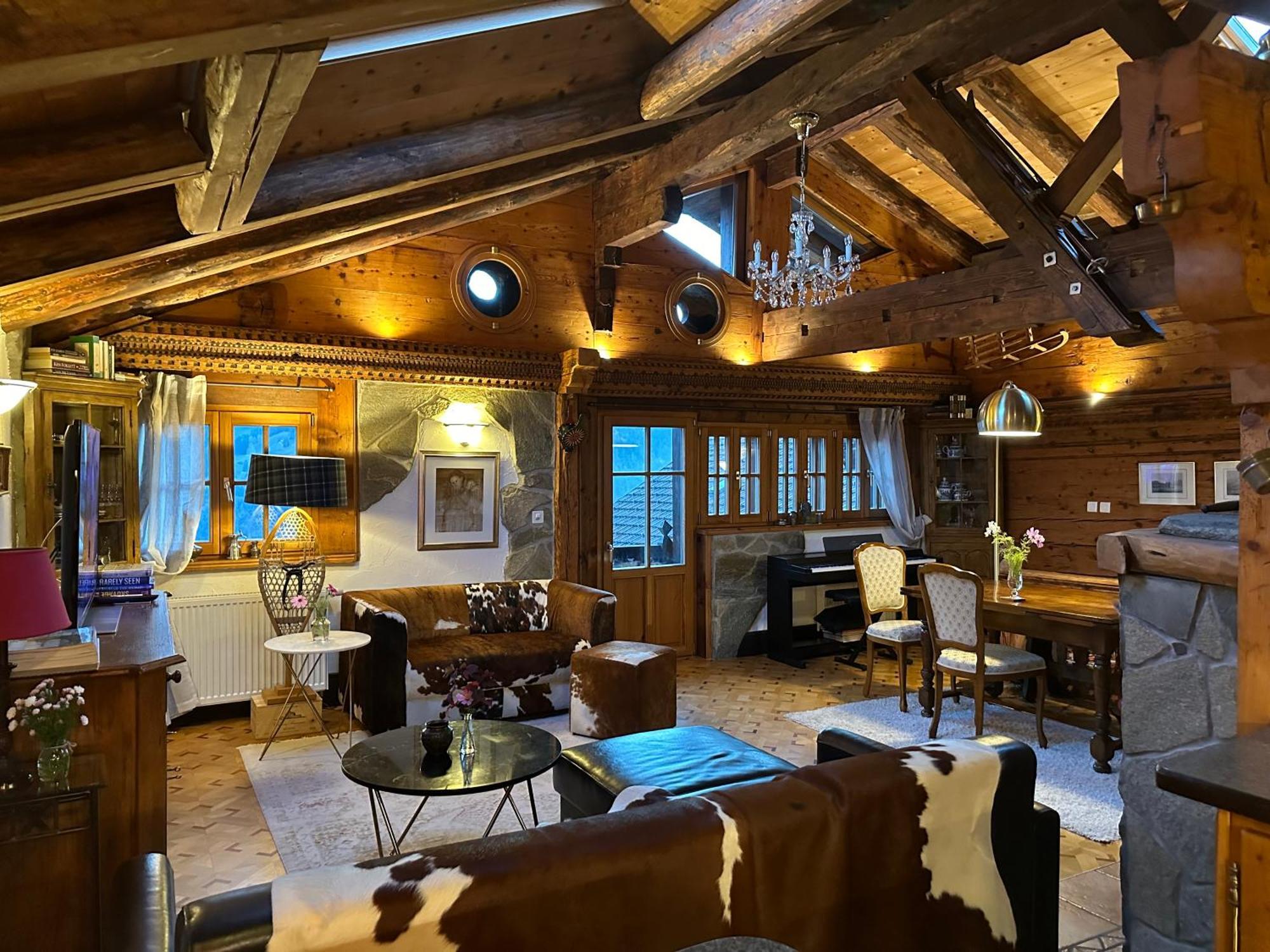 Chalet Rayon De Soleil Gryon Villars Bilik gambar