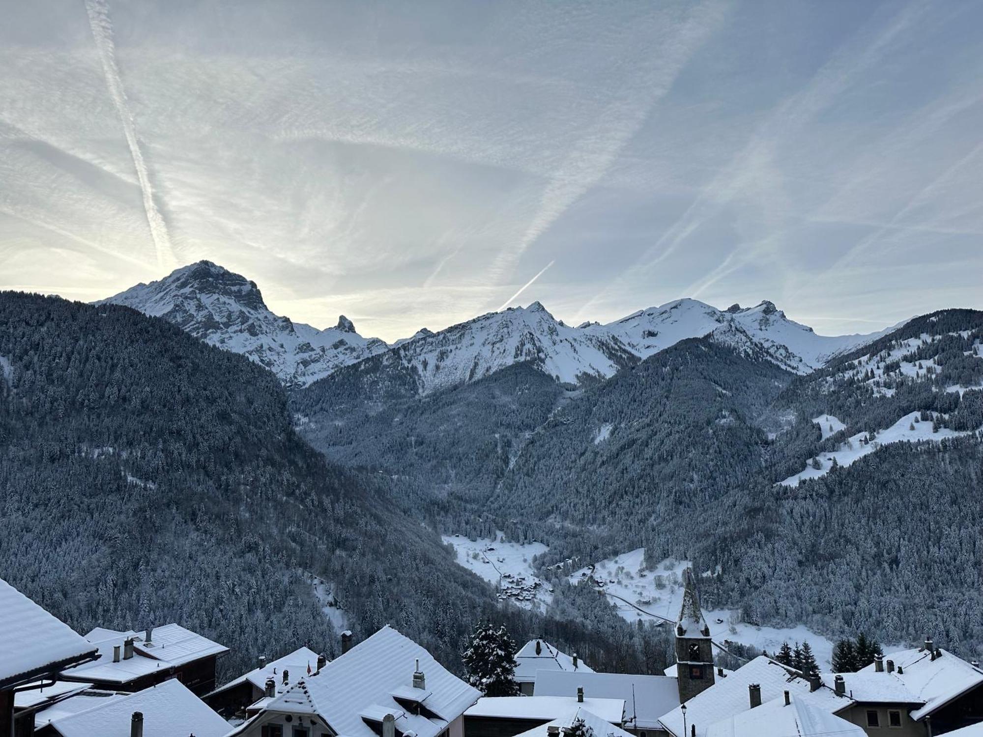 Chalet Rayon De Soleil Gryon Villars Luaran gambar