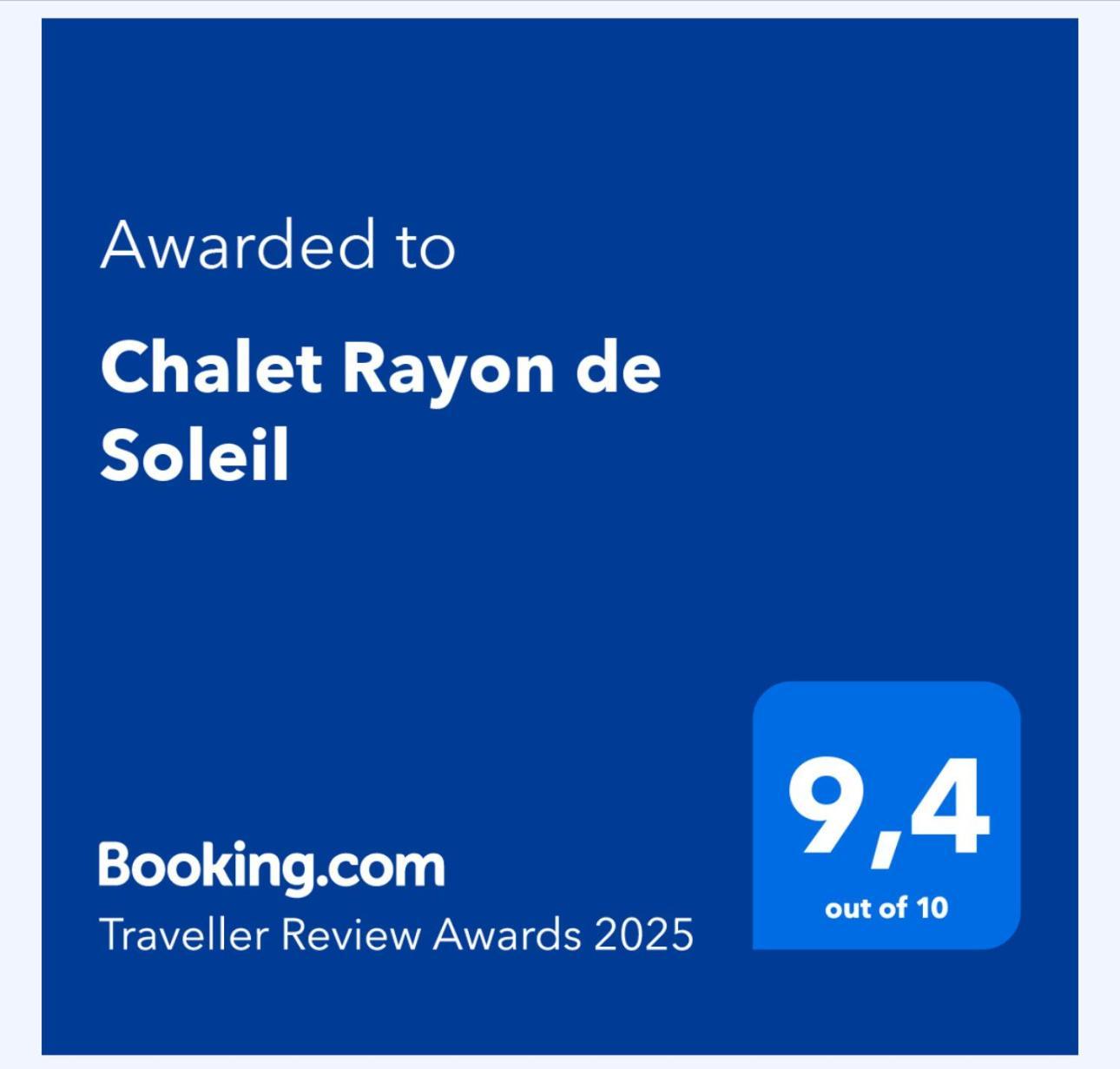 Chalet Rayon De Soleil Gryon Villars Luaran gambar